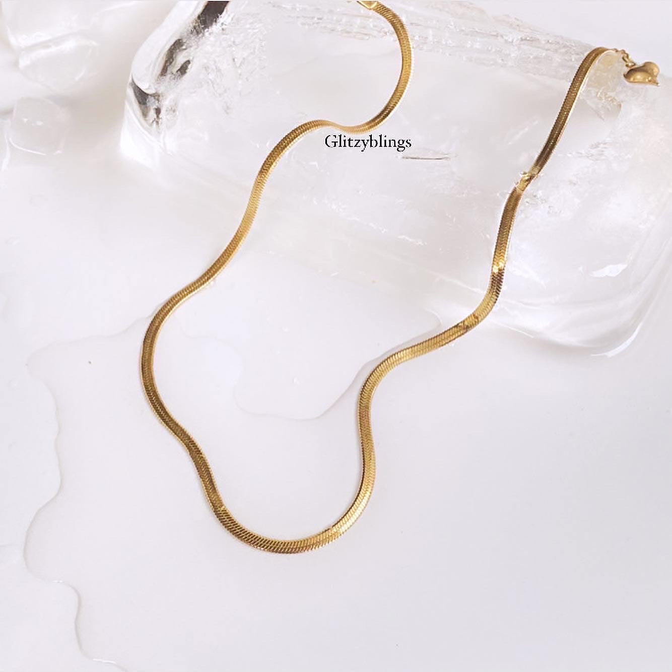 Sleek Snake Chain Necklace