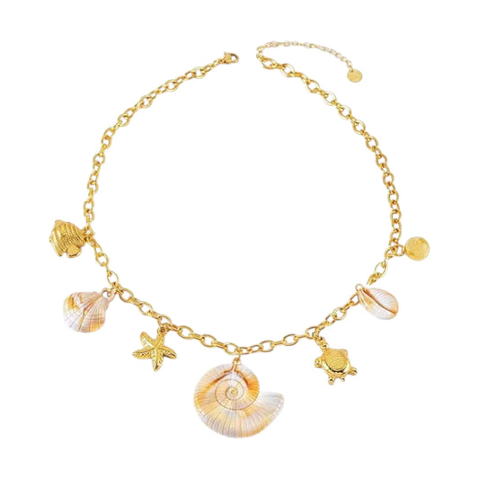 Island Girlie Charm Necklace