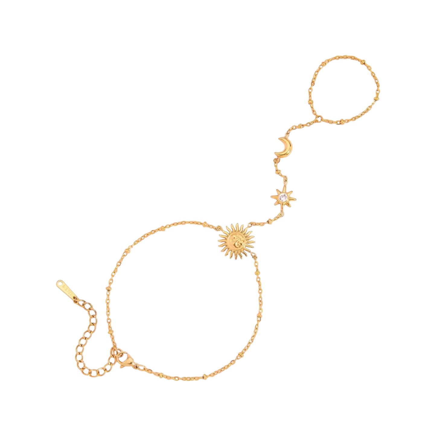 Celeste Nooré Hand Chain