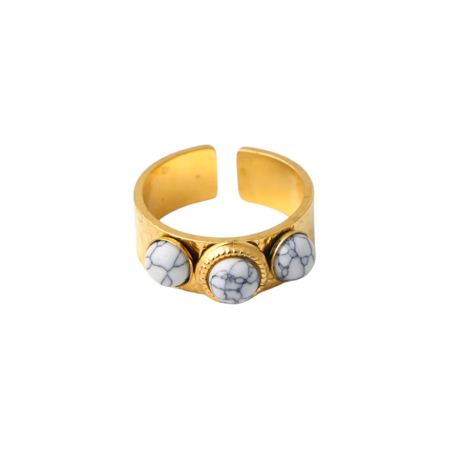 Marble Mars Ring