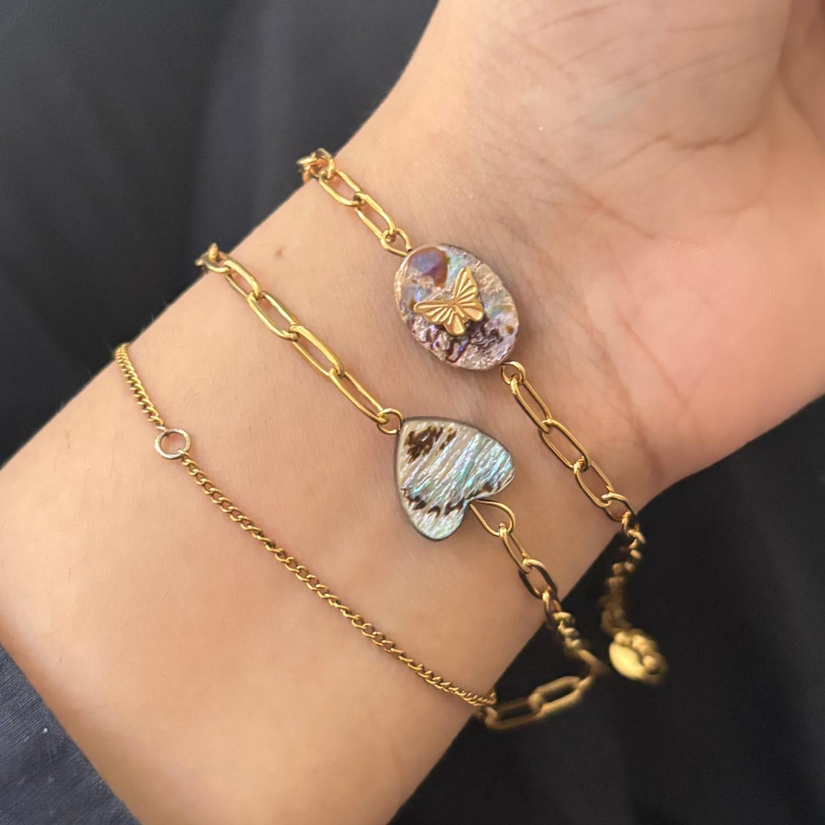 Nacre Flutter Bracelet