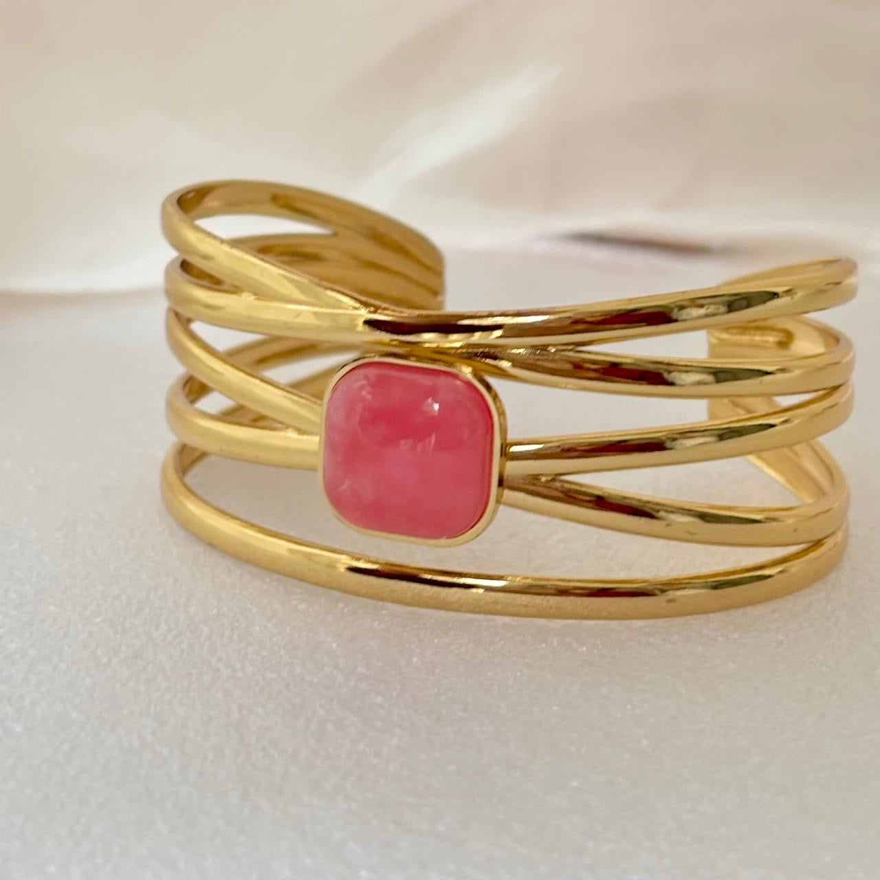 Fuchsia Swirl Cuff