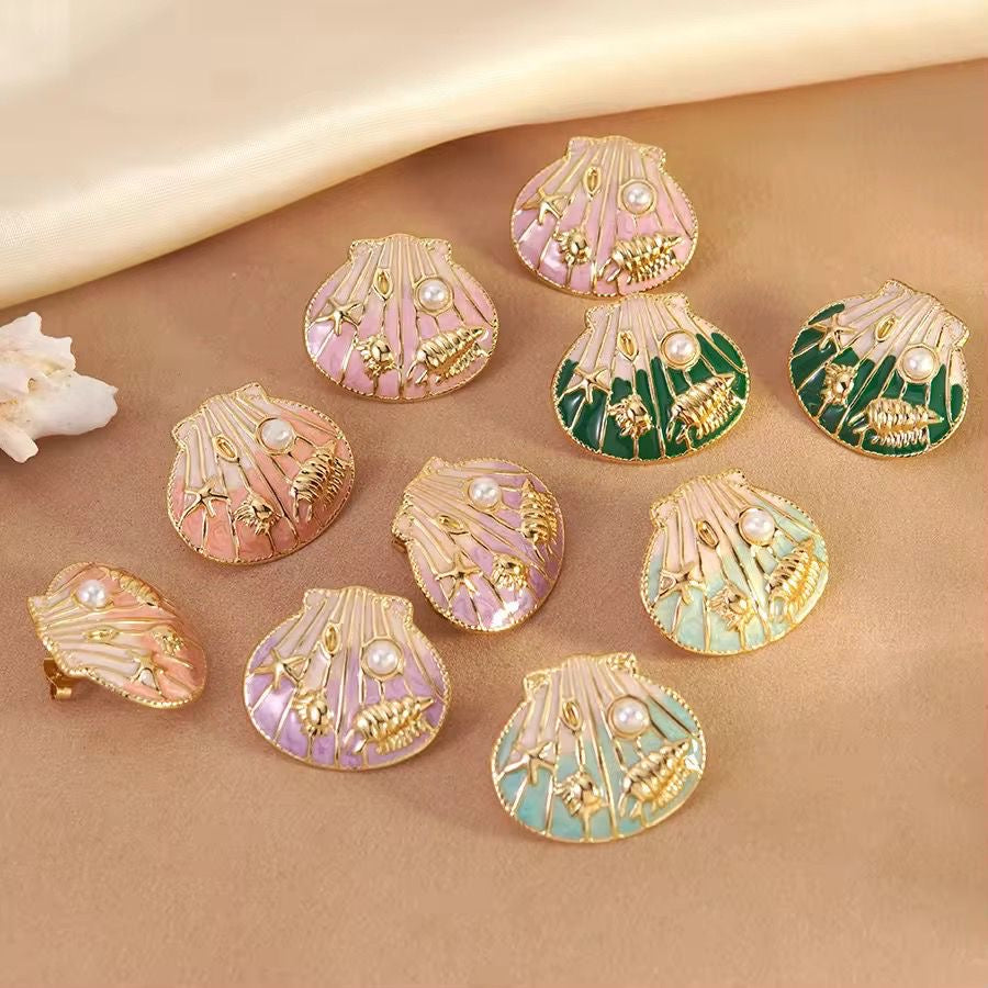 Paradise Studs -Turquoise