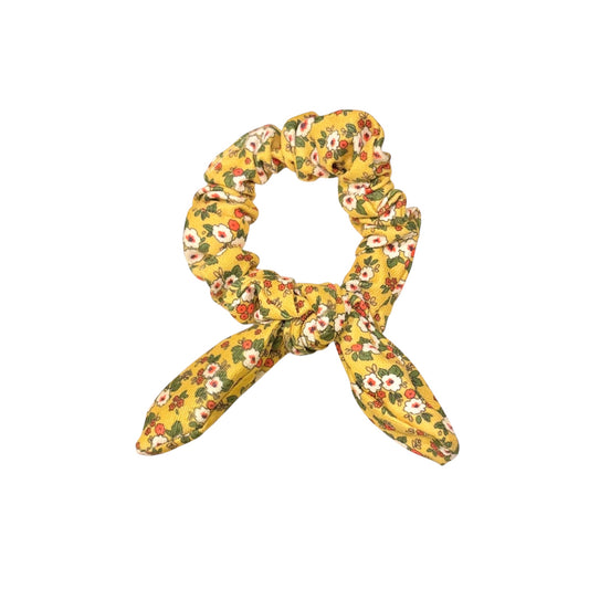 Cottage Core Scrunchie -Sunshine Yellow