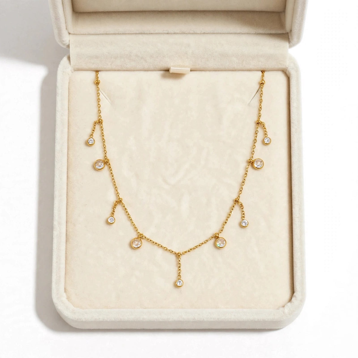 Raindrop Charm Necklace