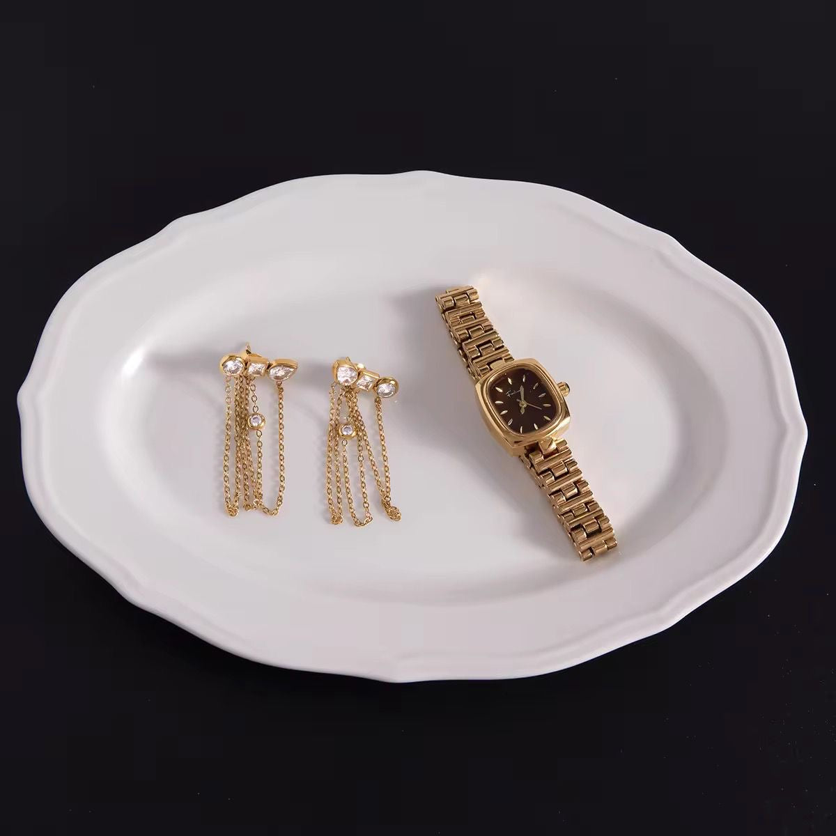 Renzo LUX Dangler Studs