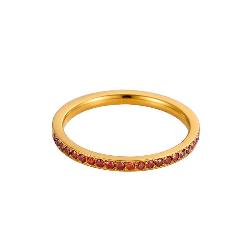Birthstone Ring -18K