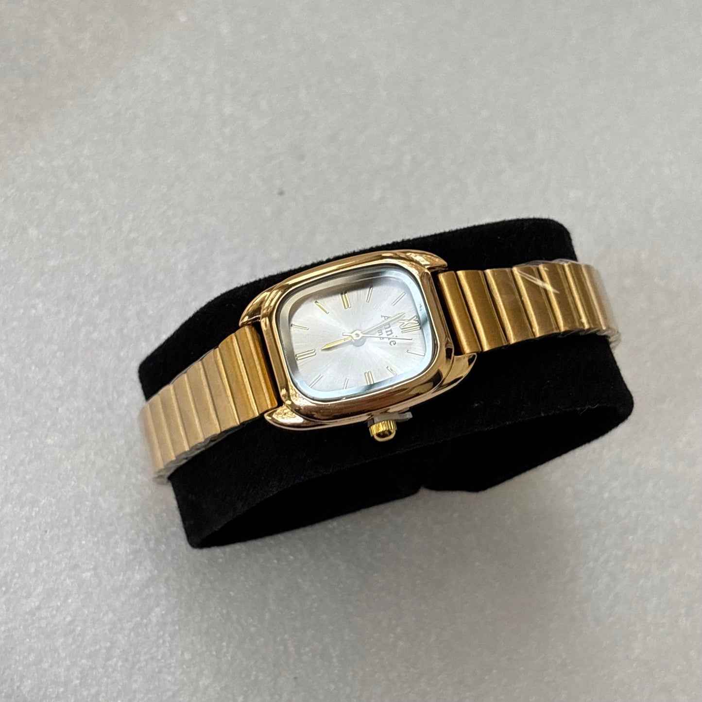 LUX Lumière Square Pearly White Watch