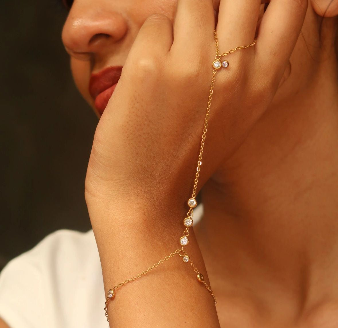 Serenity Charm Hand Chain