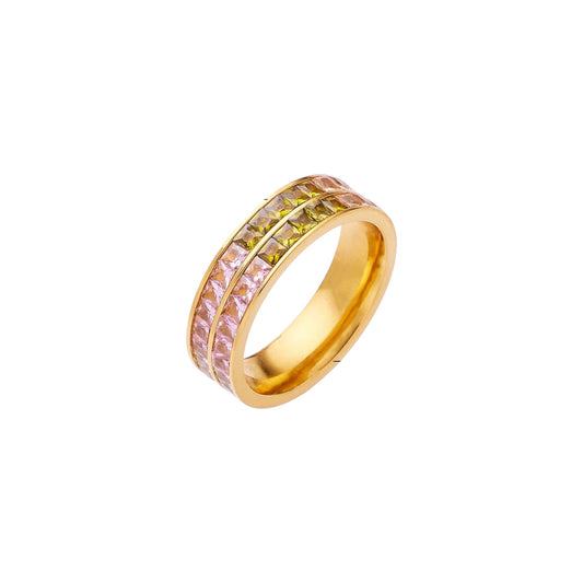 Rainbow Tennis Ring