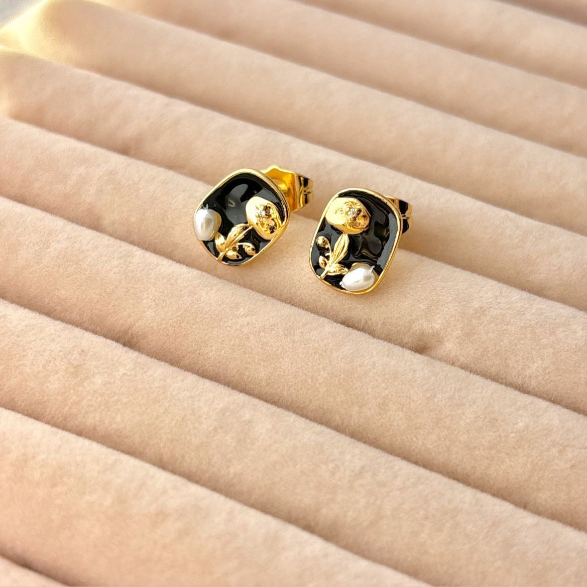 Aurora Floral Studs