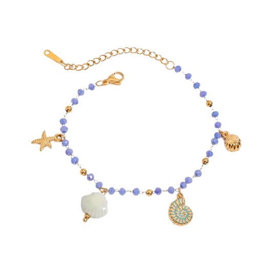 Oceanic Vibe Charm Bracelet
