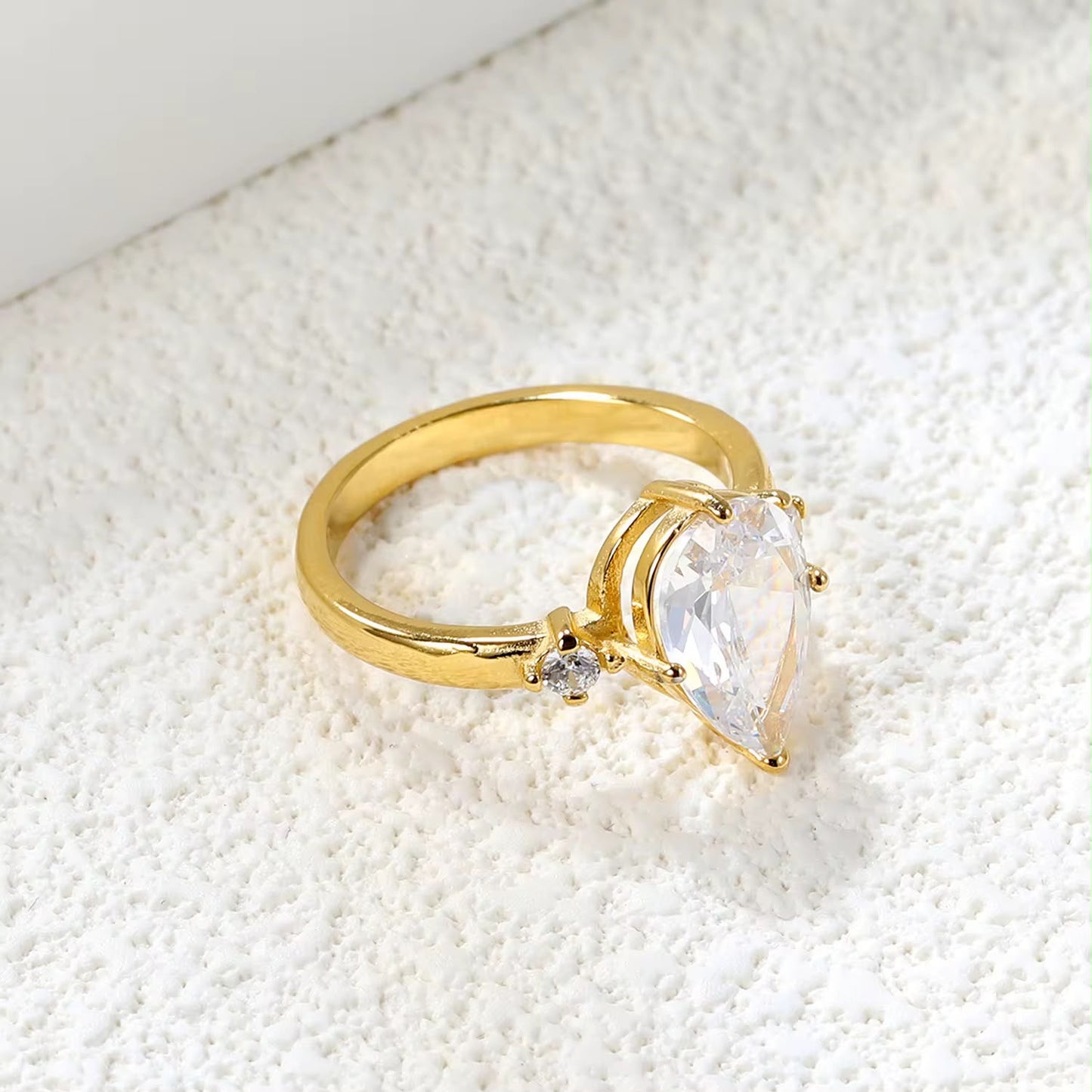 Valencia LUX Pear Cut Ring
