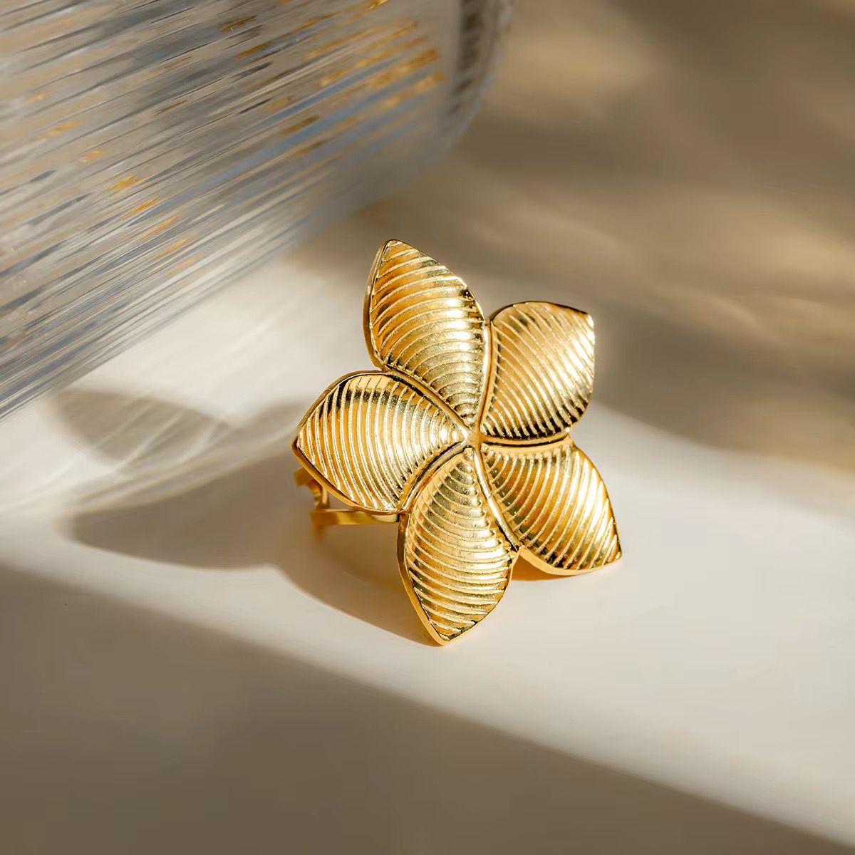 Flora Fantasy Statement Ring