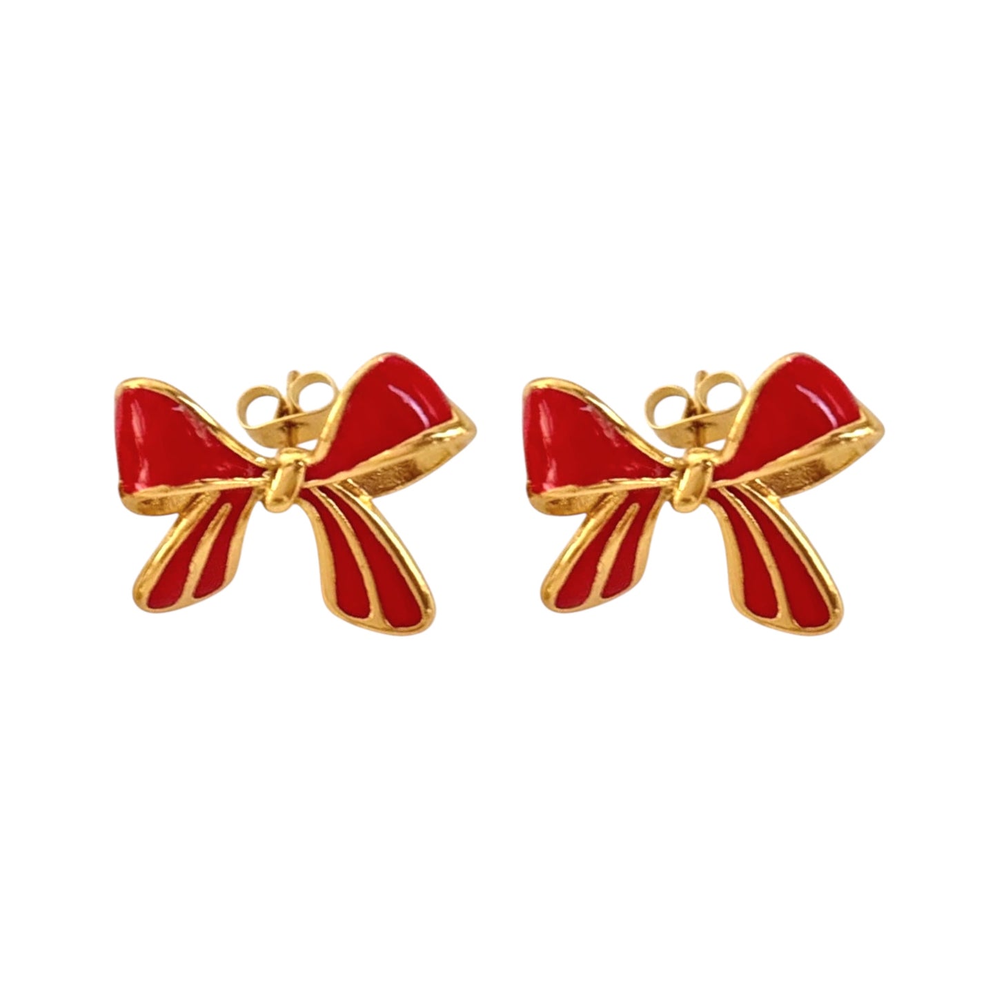 Baby Coquette Bow Studs