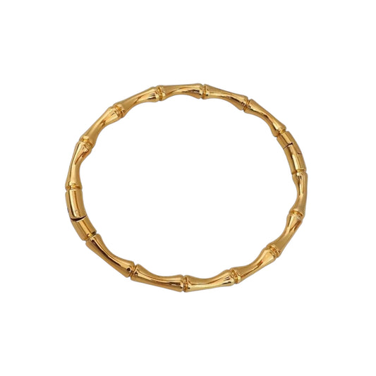 Boney Bamboo Bracelet -18K