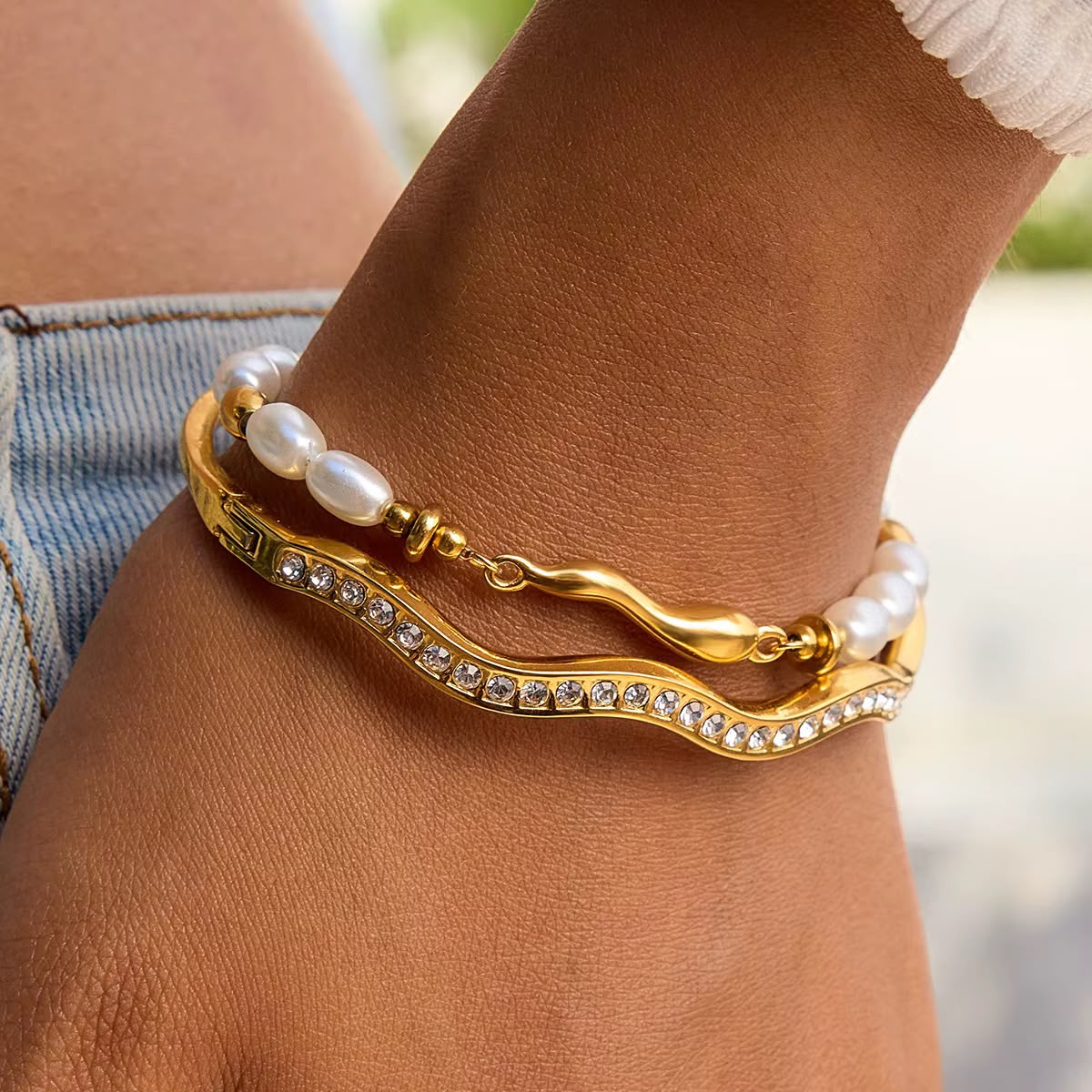 Vague Lumière Bracelet