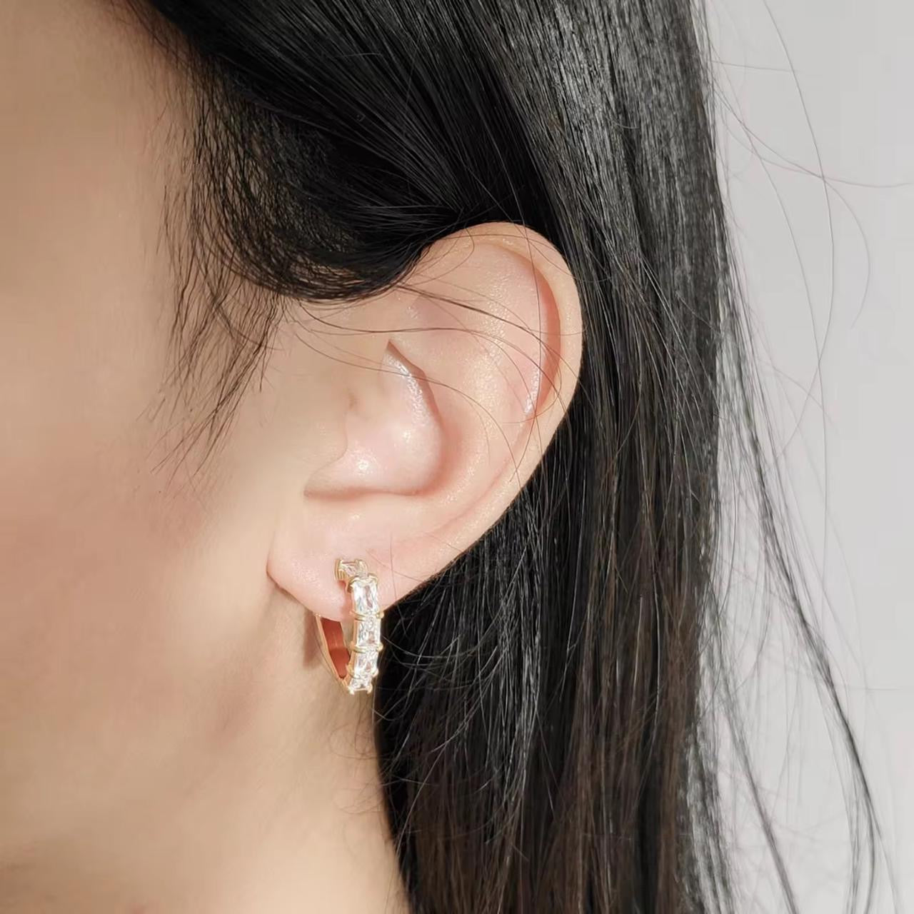 Charlotte Diamantés Hoops