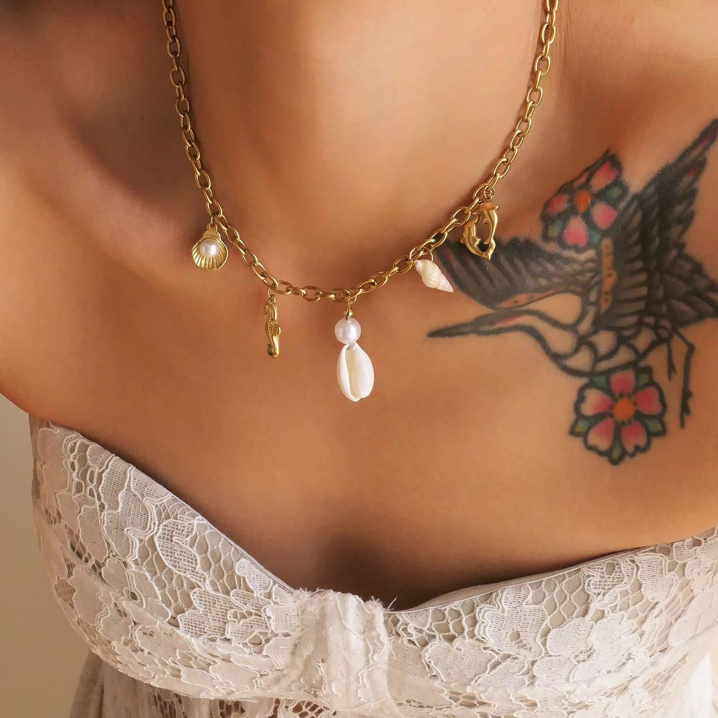Marina Bliss Charm Necklace
