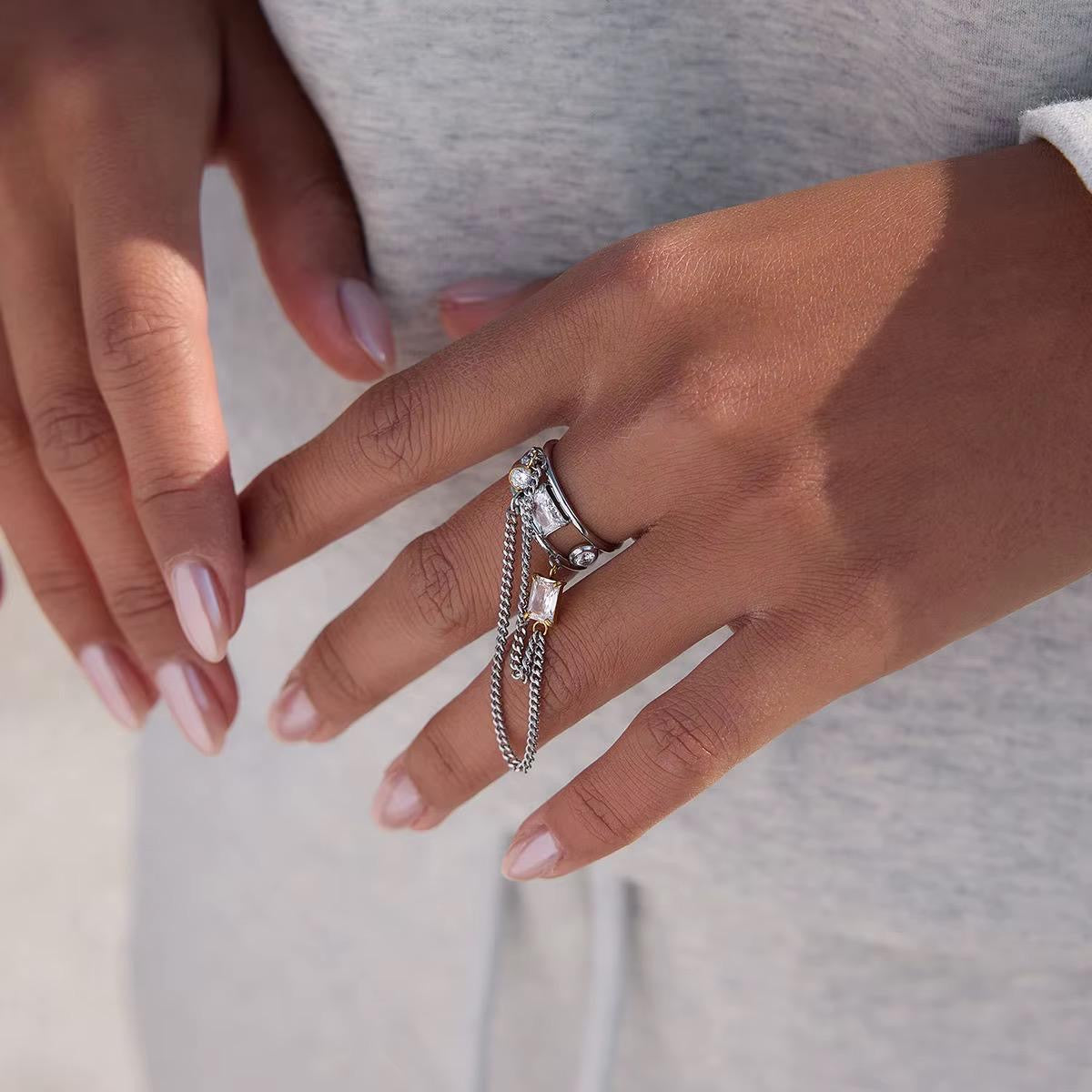 Aura Drape Ring