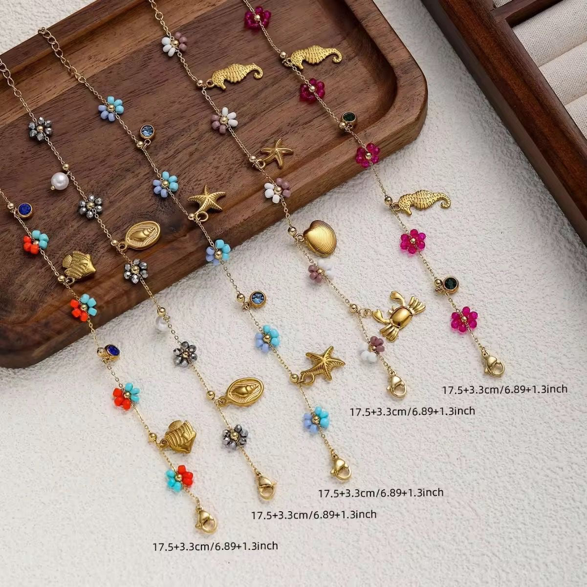 Oceanic Oasis Charm Bracelet