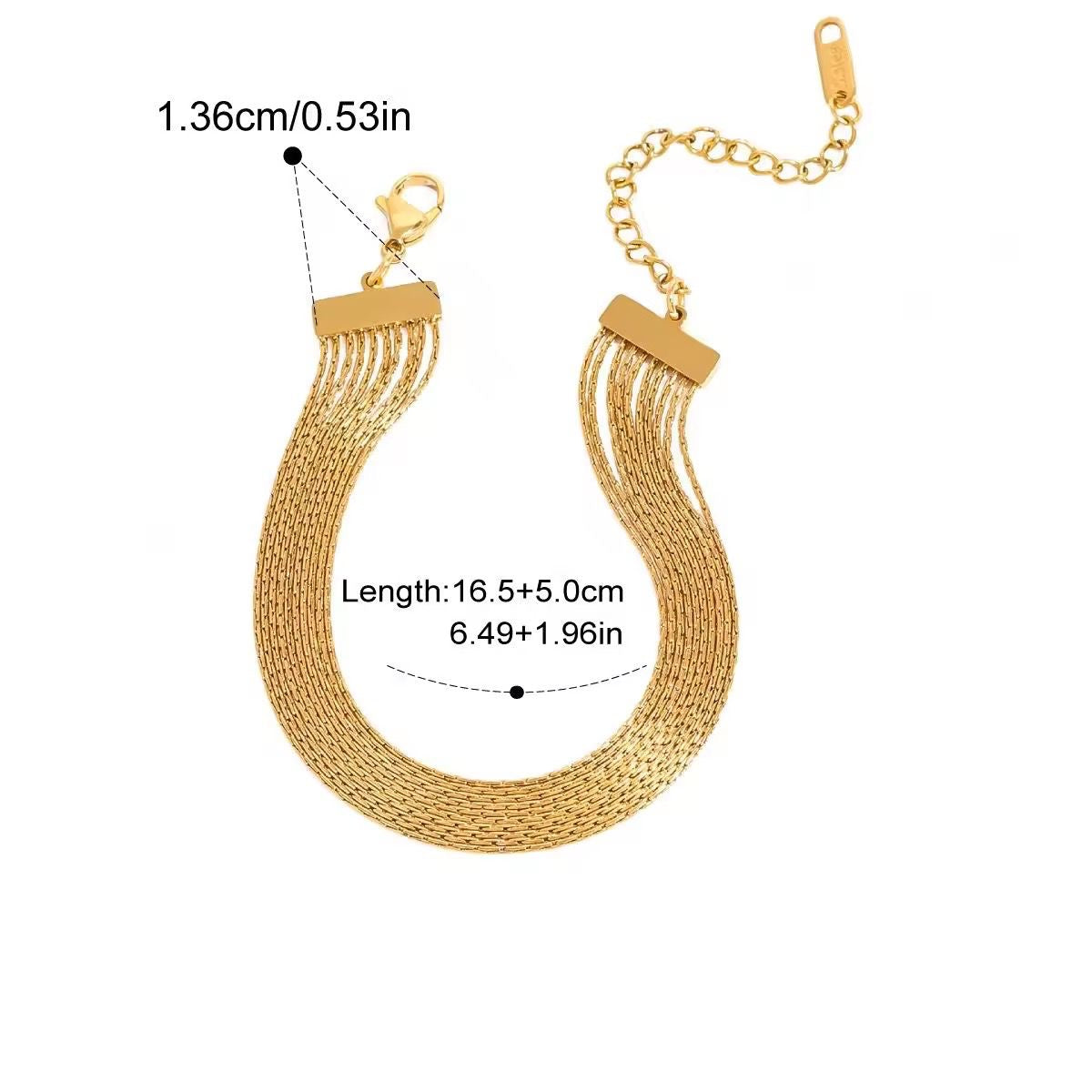 Silah Gold Layers Bracelet