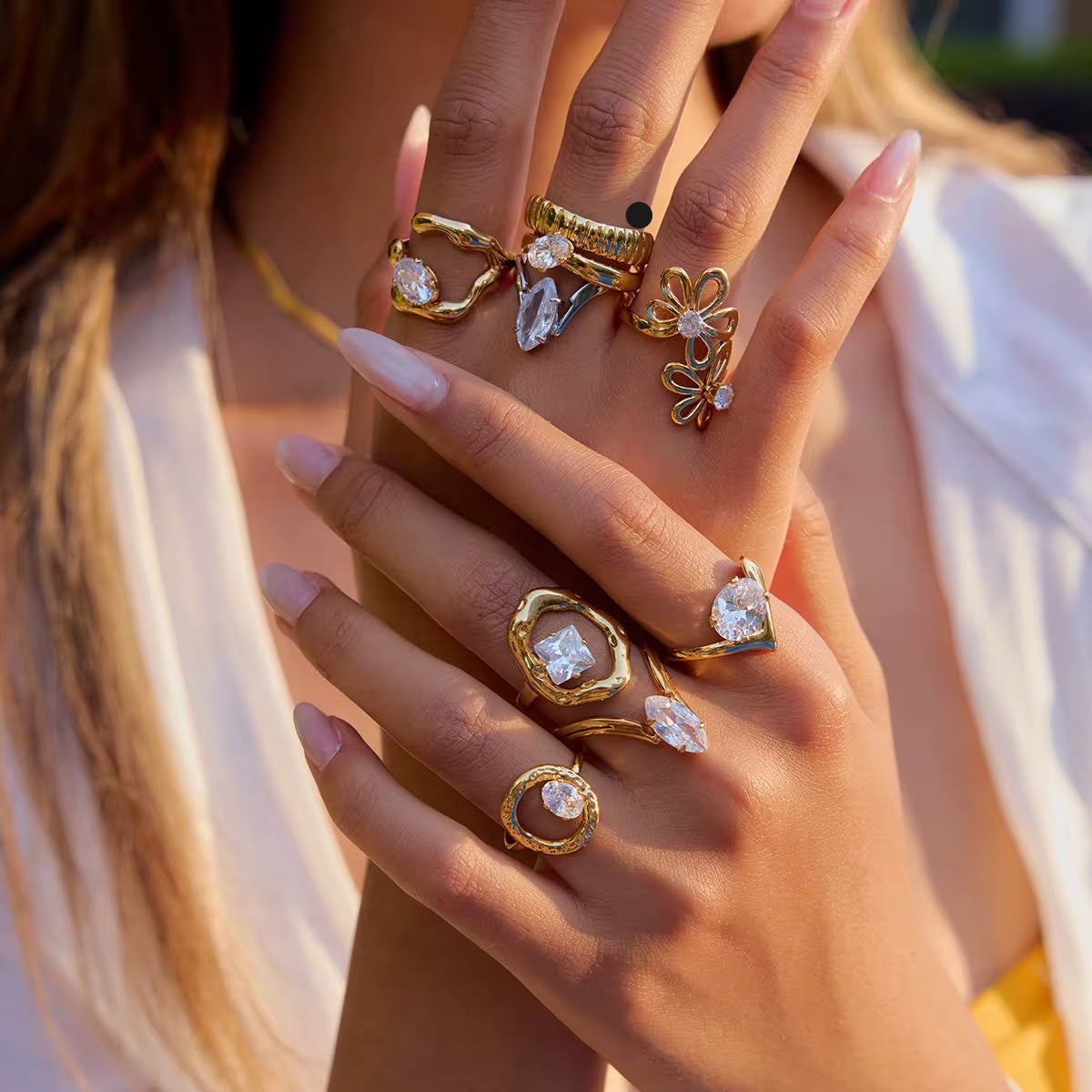 Bisou Gemma Ring