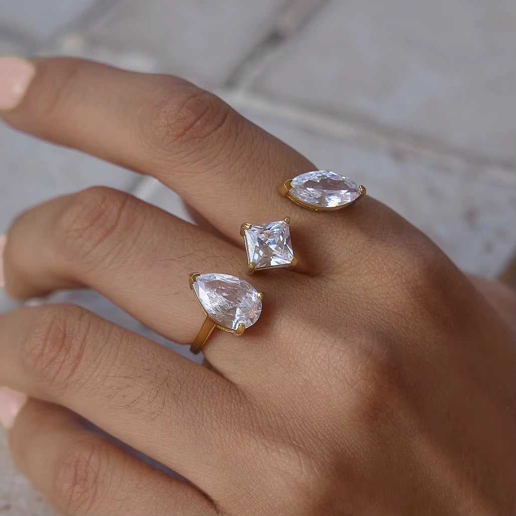 Goutte de Lumière Ring