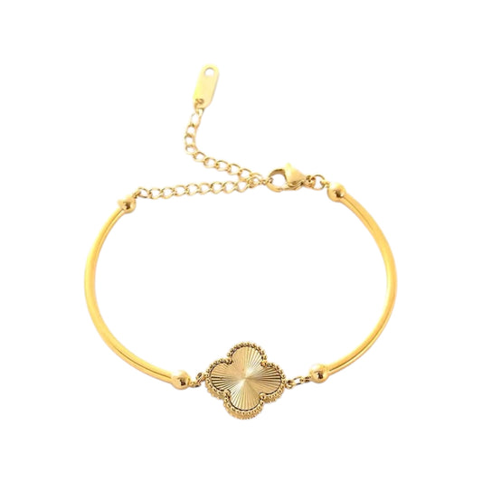 Lux Gold Clovia Charm Bracelet -18K