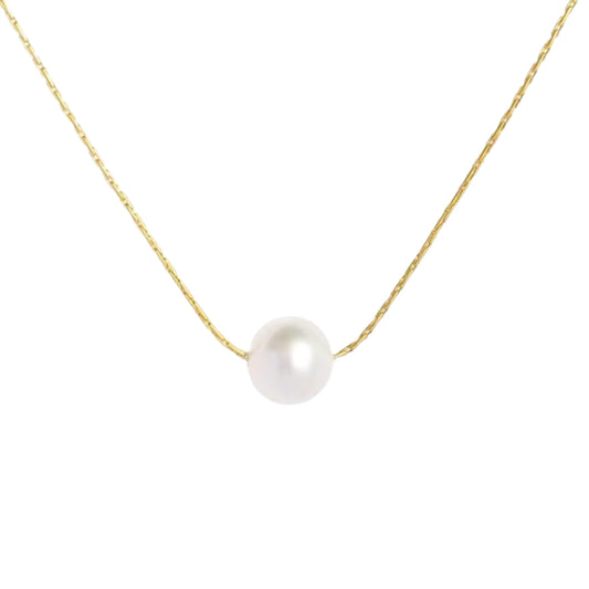 Pearl Necklace -18K