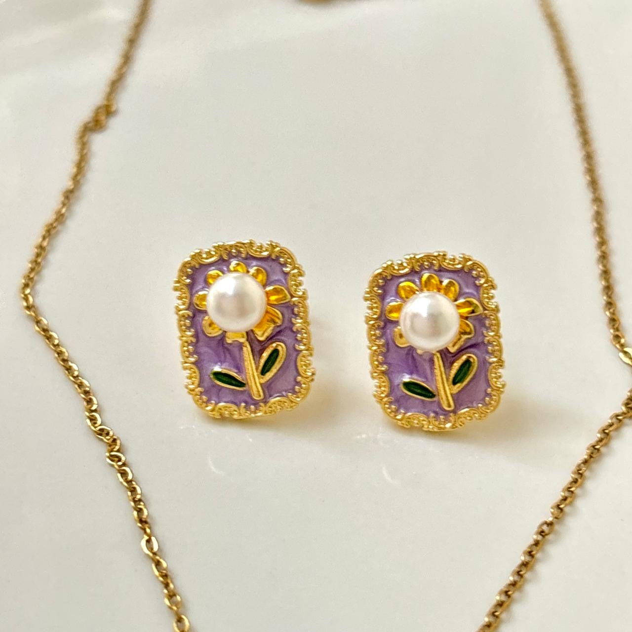 Purple Sunset Flora Set