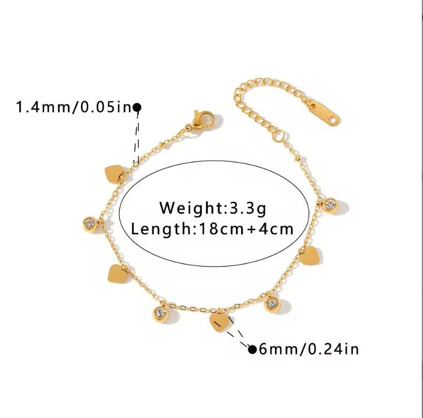 Amour Charm Bracelet