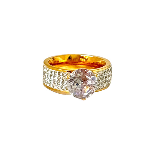 LUX Cluster Diamond Ring