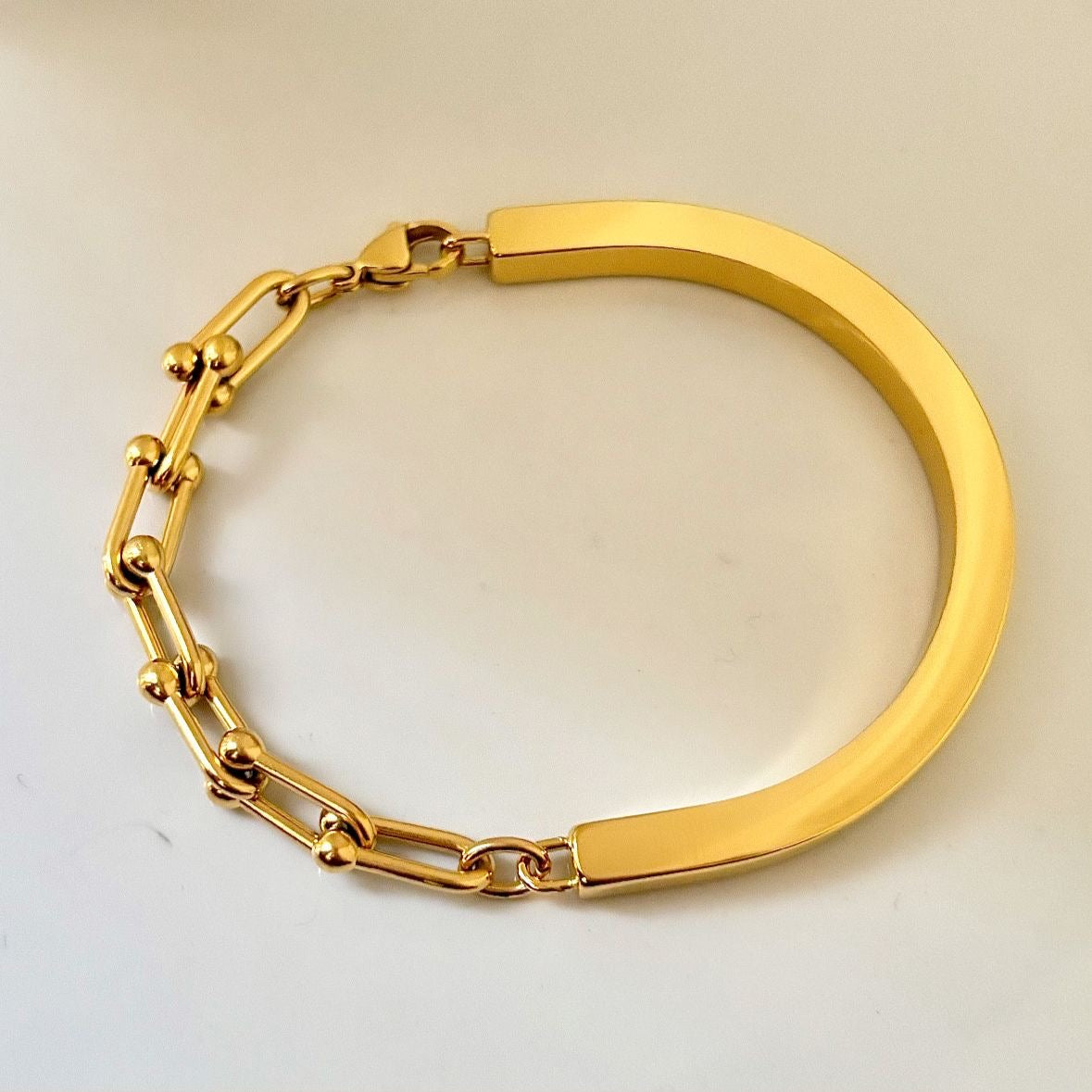 Link Co X U Bracelet -18K