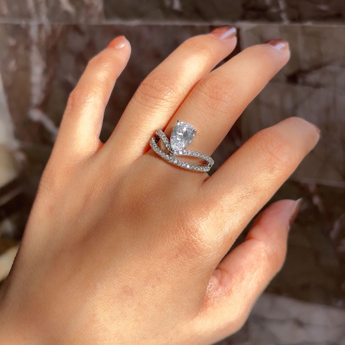 Tiara Ring -Adjustable