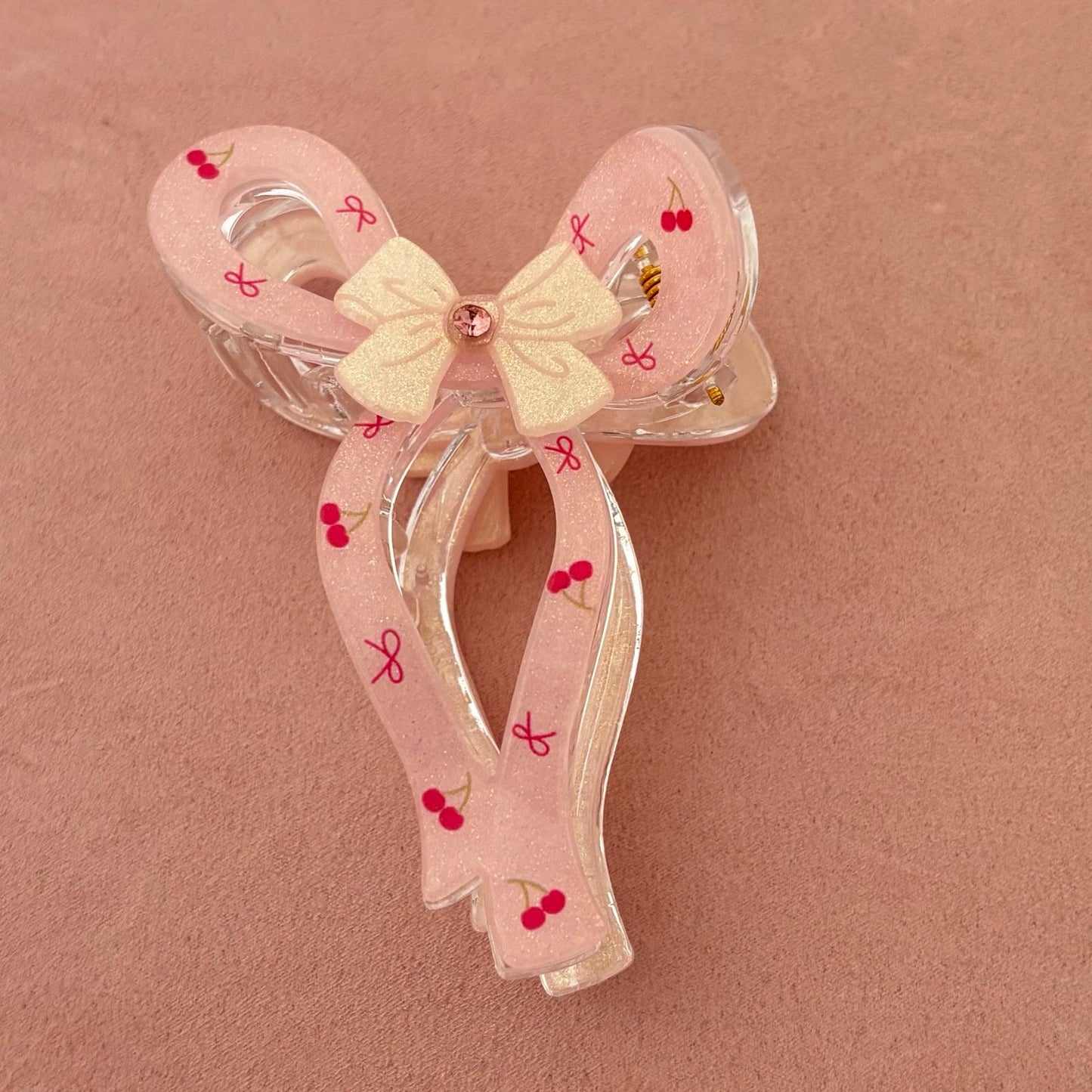 Princess Core Bow Claw Clip