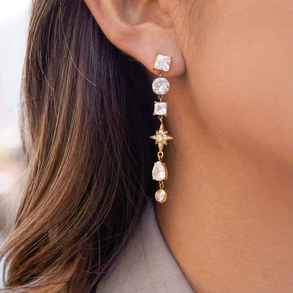 Moonlit Muse Gem Earrings