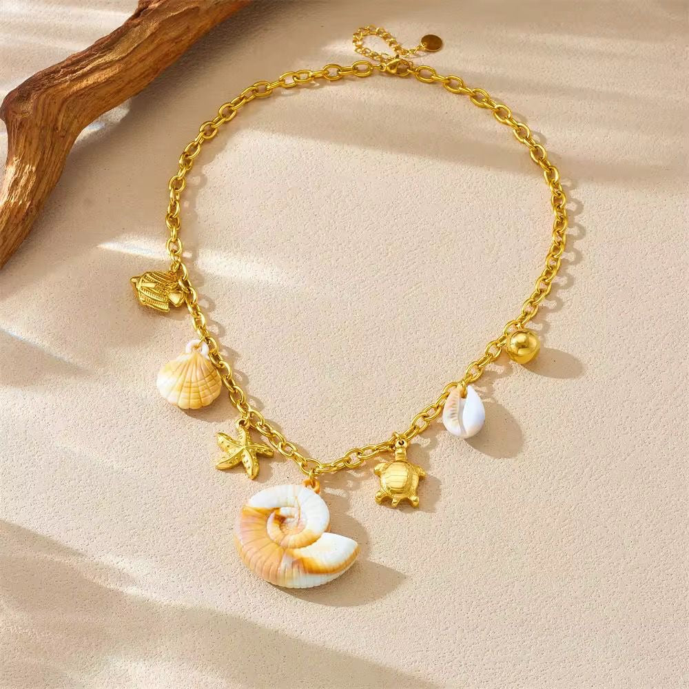 Island Girlie Charm Necklace