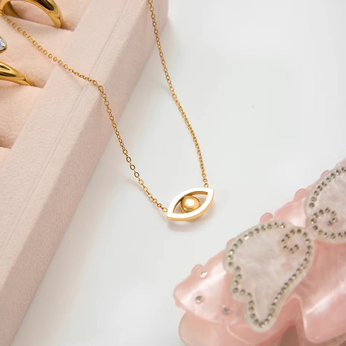Turkish Eye Aura Necklace
