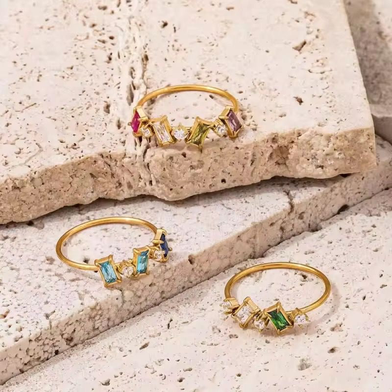 Auric Mosaic Ring