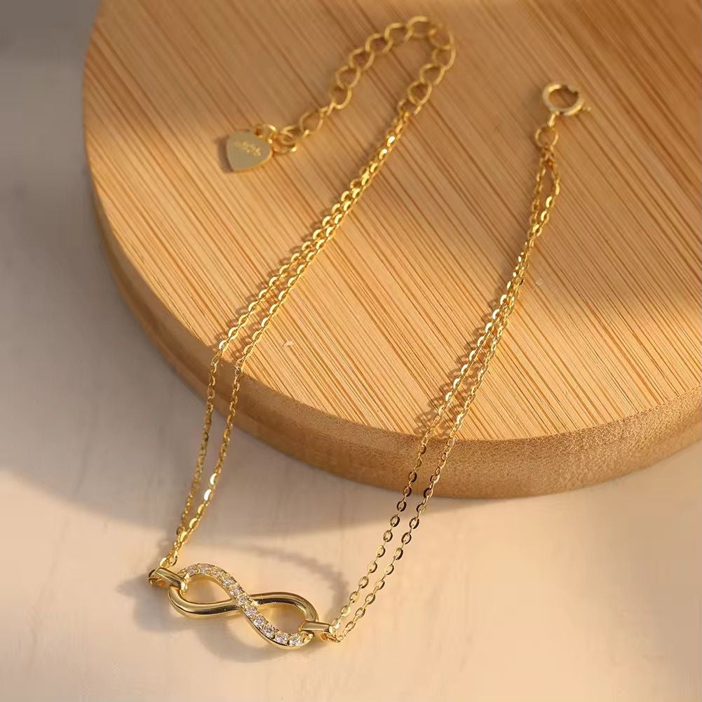 Layered Infinity Bracelet