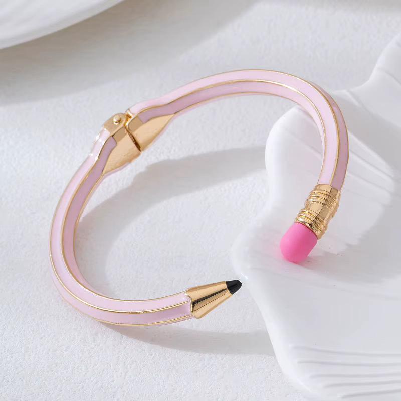 PENCIL Bracelet •Pink