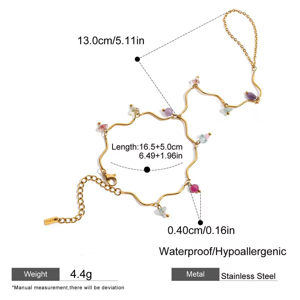 Trinkets Multi Charm Hand Chain