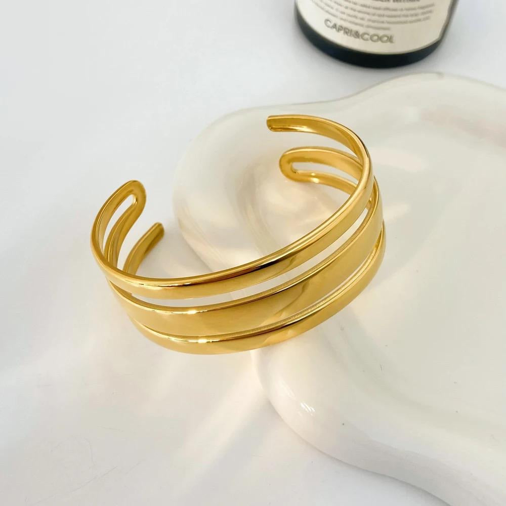 Jane Three Layered Cuff -18K