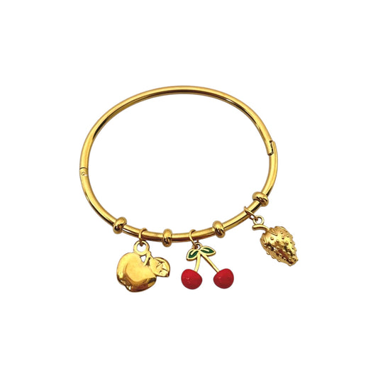 Tropical Fruity Charm Bracelet