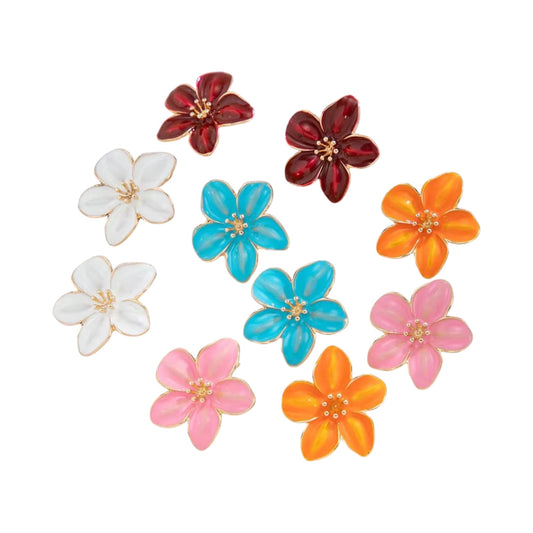Hawaiin Flora Studs