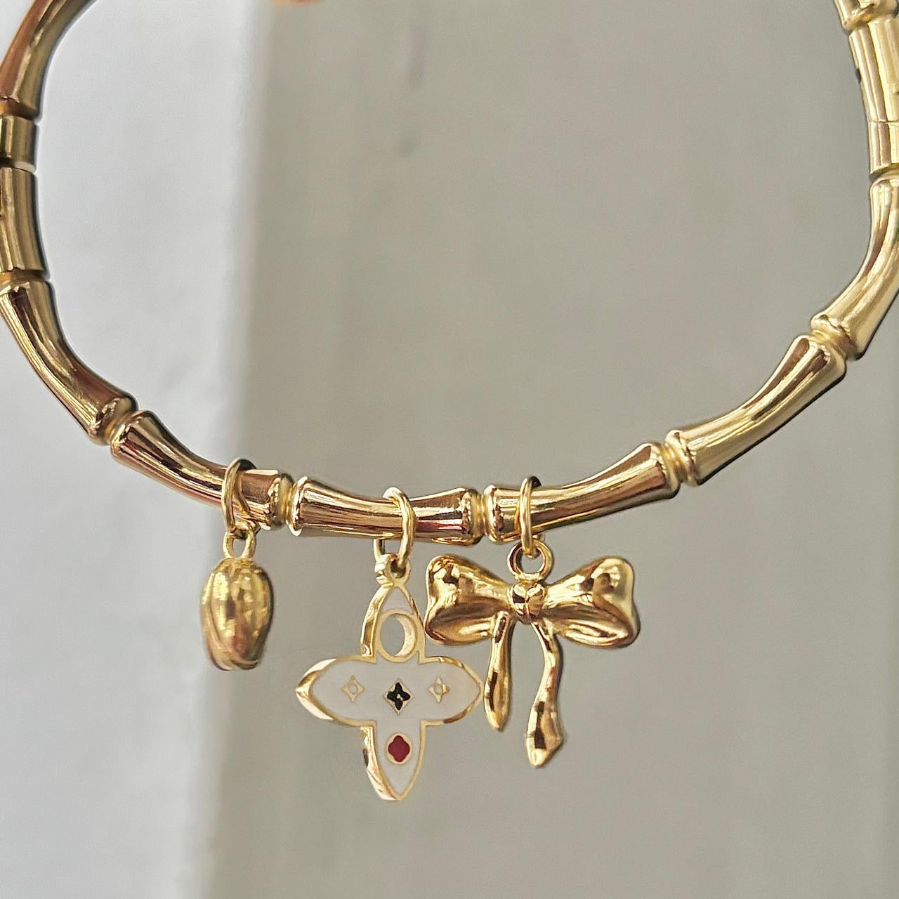 Meadow Bloom Charm Bracelet