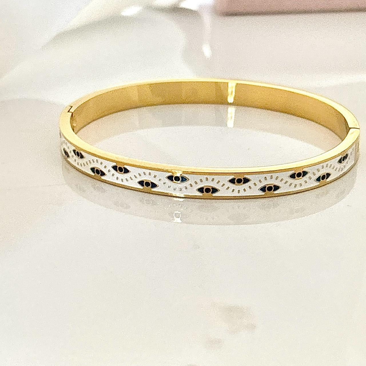 Eye On You Bangle Bracelet