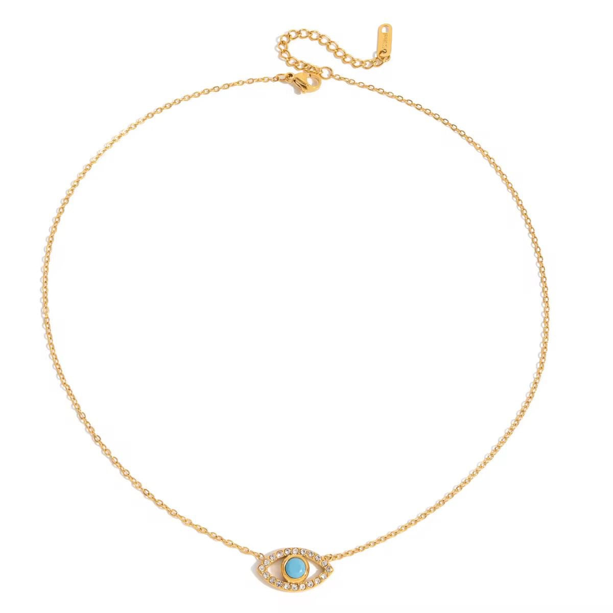 Turkish Eye Aura Necklace
