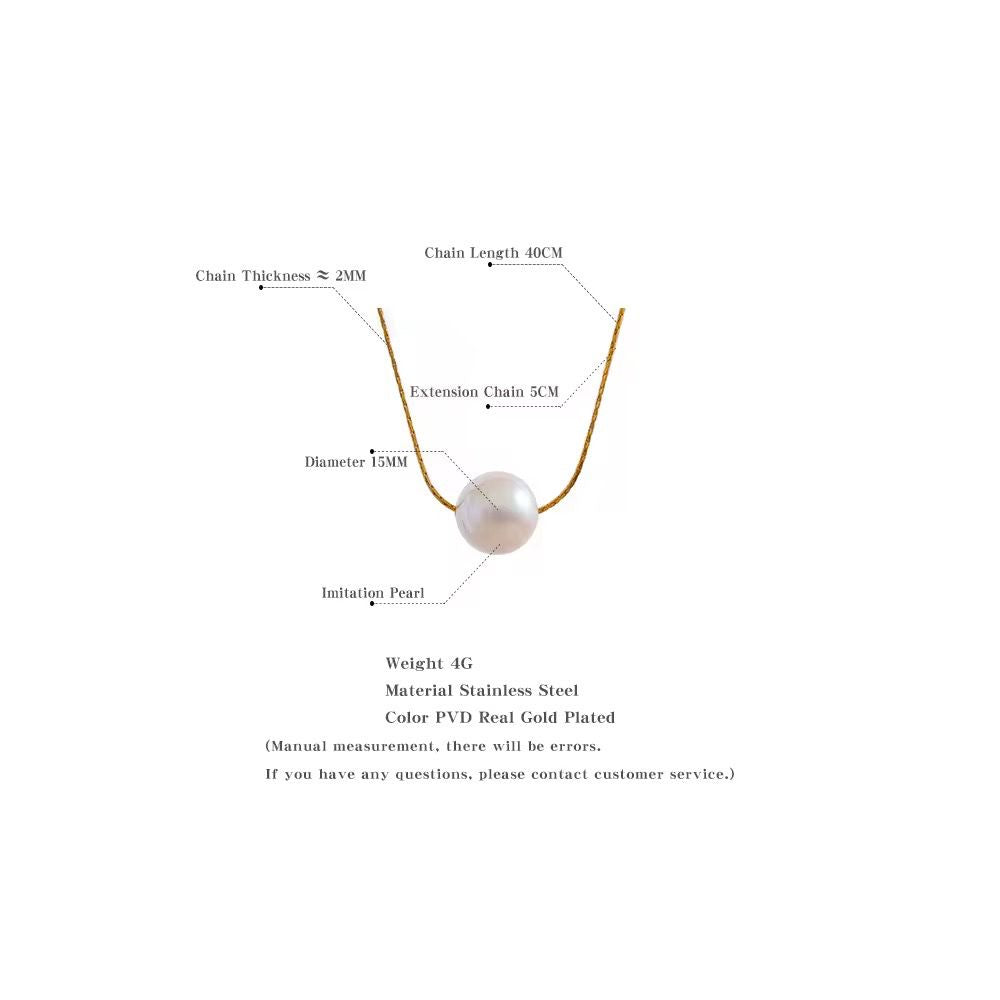 Pearl Necklace -18K